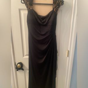 Size 8 black and lace dress